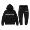 Black Essential Spring Tracksuit