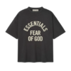Black Essentials Campus 90s Faded Shirts