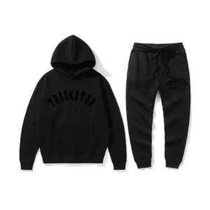 Black Essentials Trackstar Reflective Tracksuit