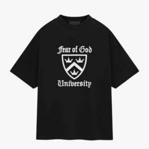 Black Fear Of God Heavy Crewneck Shirt