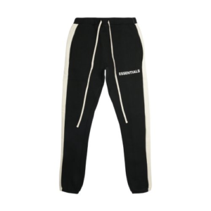 Black Essentials FOG Side Stripe Pant
