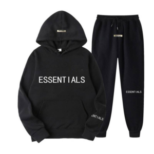 Black Essential Fear Of God Tracksuit