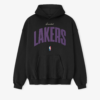 Black Essentials Merch Lakers NBA 90’s Hoodie