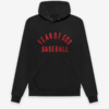 Black Essentials Merch Las Baseball Hoodie