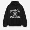 Black Essentials Merch Fear of God Hoodie